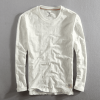 Chemise en coton à manches longues