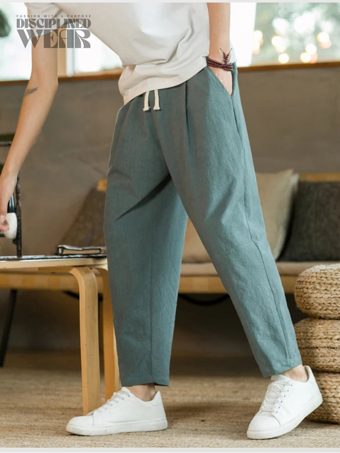 Pantalones de lino Studio