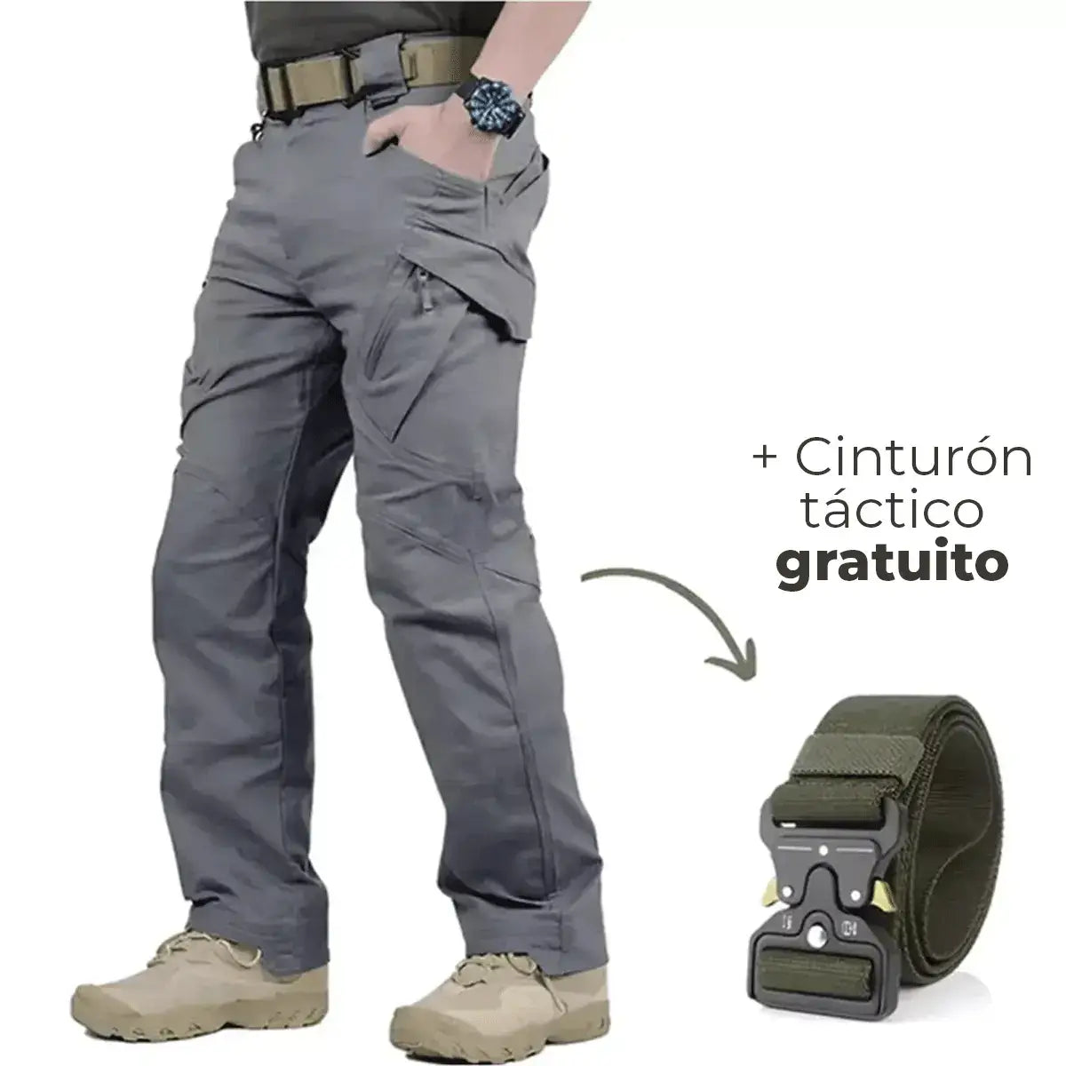 Pantalon tactique militaire WarriorWear® (+ ceinture tactique gratuite)