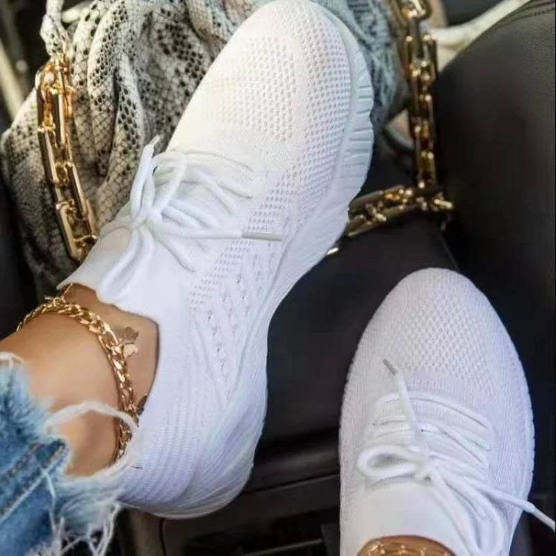 Lässige, atmungsaktive Mesh-Sneaker für Damen 