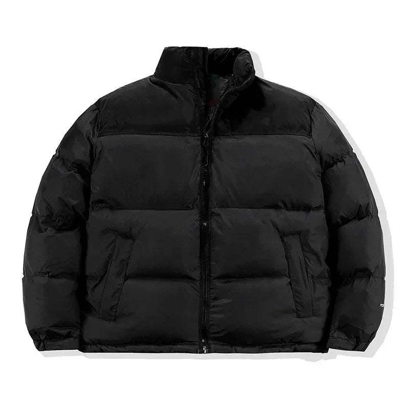 Winterjacke mit dicker Windjacke