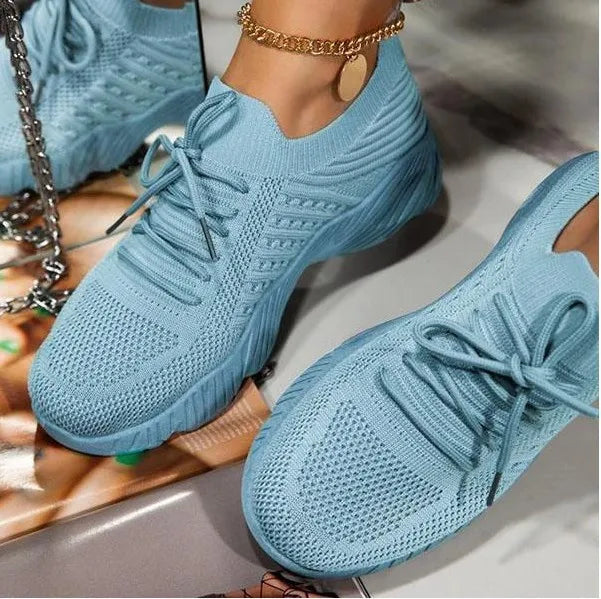 Lässige, atmungsaktive Mesh-Sneaker für Damen 