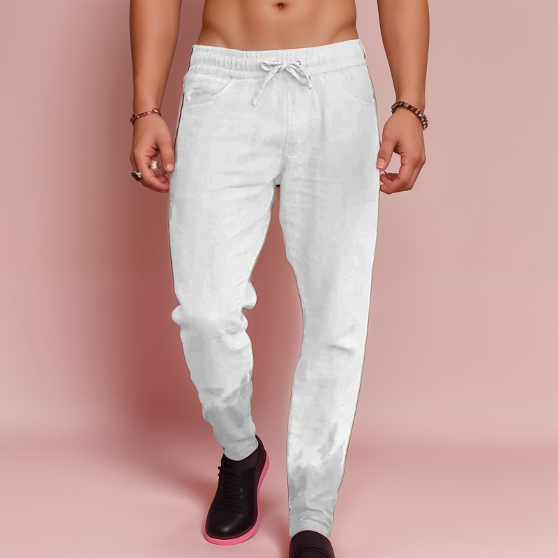 Herren-Freizeithose aus Leinen