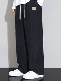 Corduroy Straight Leg Pants