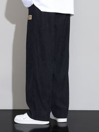 Corduroy Straight Leg Pants