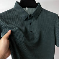 Atmungsaktives, schweißableitendes Business-Casual-Poloshirt