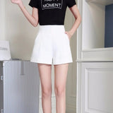 Verliert Damen-Shorts mit hoher Taille